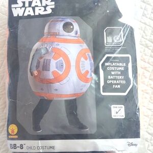 BB-8 inflatable costume. Child size 5-7.